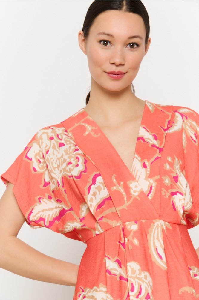R STELLA FLW 08104090 ORANGE/BEIGE